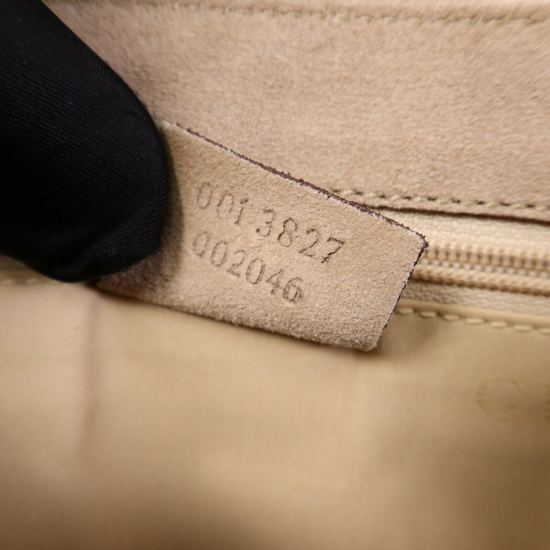 GUCCI 麂皮皮革Shoulder Bag鏈帶肩背袋-7