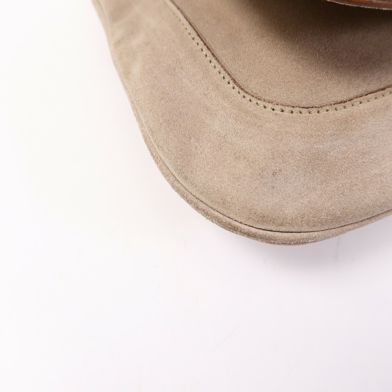 GUCCI 麂皮皮革Shoulder Bag鏈帶肩背袋-12