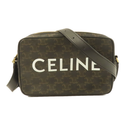 CELINE 塗層帆布Messenger Bag肩背袋