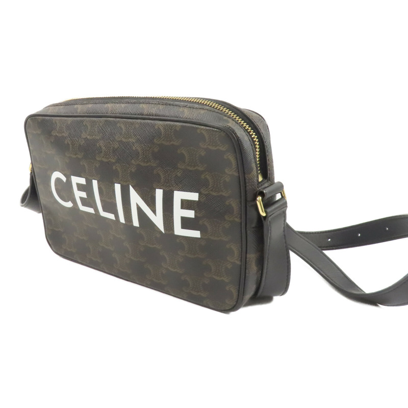 CELINE 塗層帆布Messenger Bag肩背袋-1