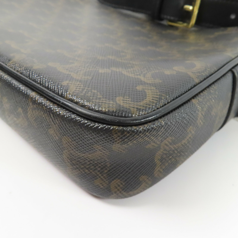 CELINE 塗層帆布Messenger Bag肩背袋-11