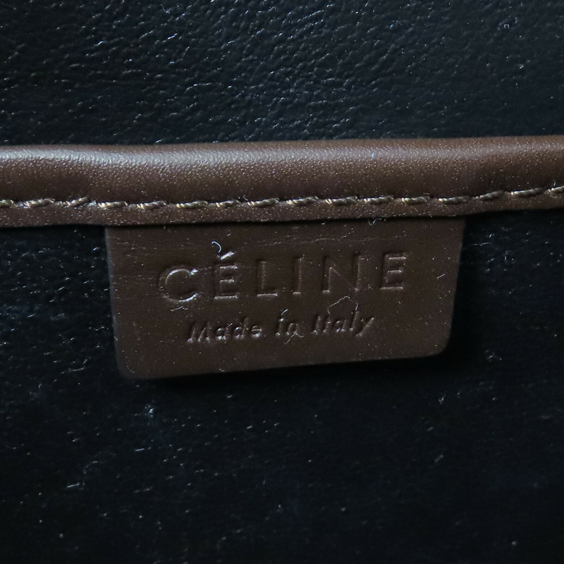 CELINE 牛皮皮革Nano Luggage手挽肩背兩用袋-5