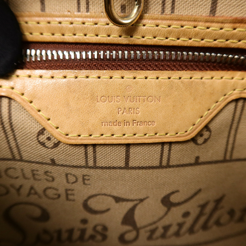 LOUIS VUITTON Monogram Neverfull PM肩背袋-5