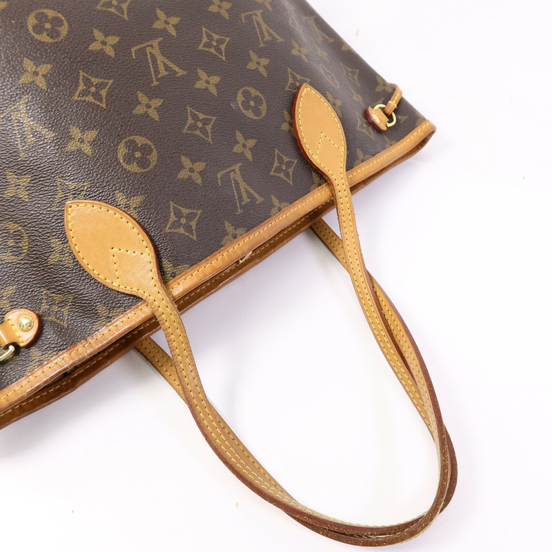LOUIS VUITTON Monogram Neverfull PM肩背袋-8