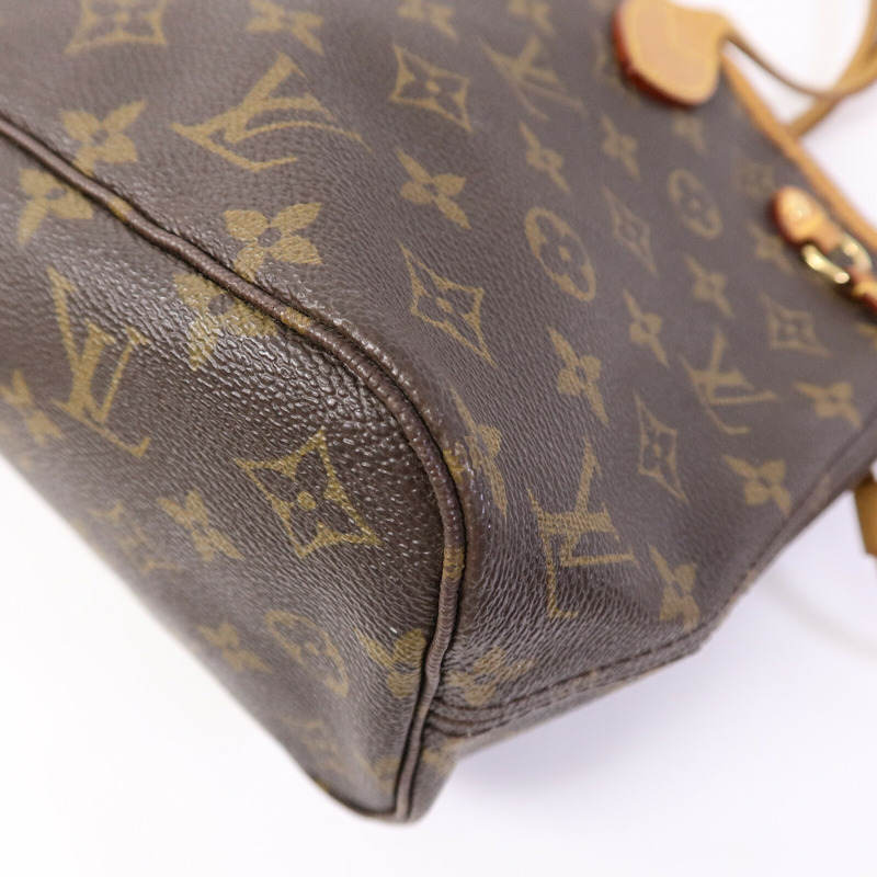 LOUIS VUITTON Monogram Neverfull PM肩背袋-9