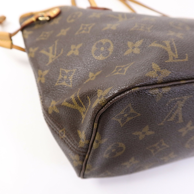 LOUIS VUITTON Monogram Neverfull PM肩背袋-12