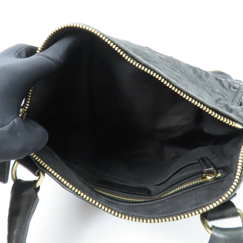 GIVENCHY 牛皮皮革Pandora手挽肩背兩用袋-4