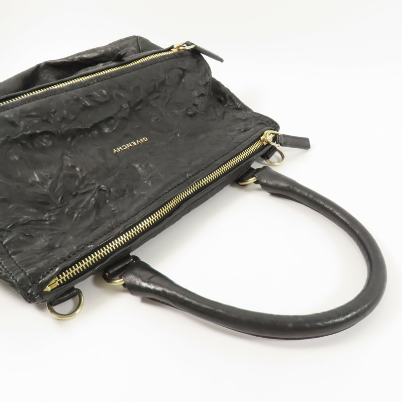 GIVENCHY 牛皮皮革Pandora手挽肩背兩用袋-7