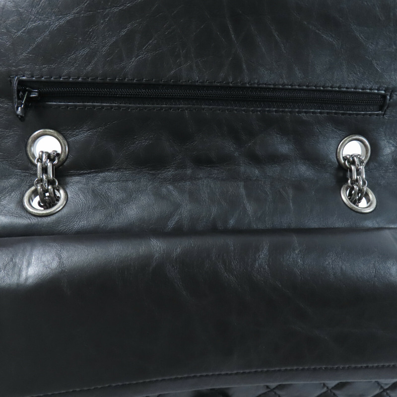 CHANEL 牛皮皮革2.55 Small鏈帶肩背袋-8