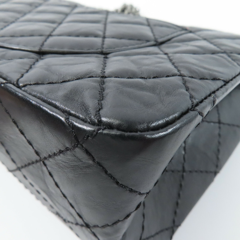 CHANEL 牛皮皮革2.55 Small鏈帶肩背袋-14