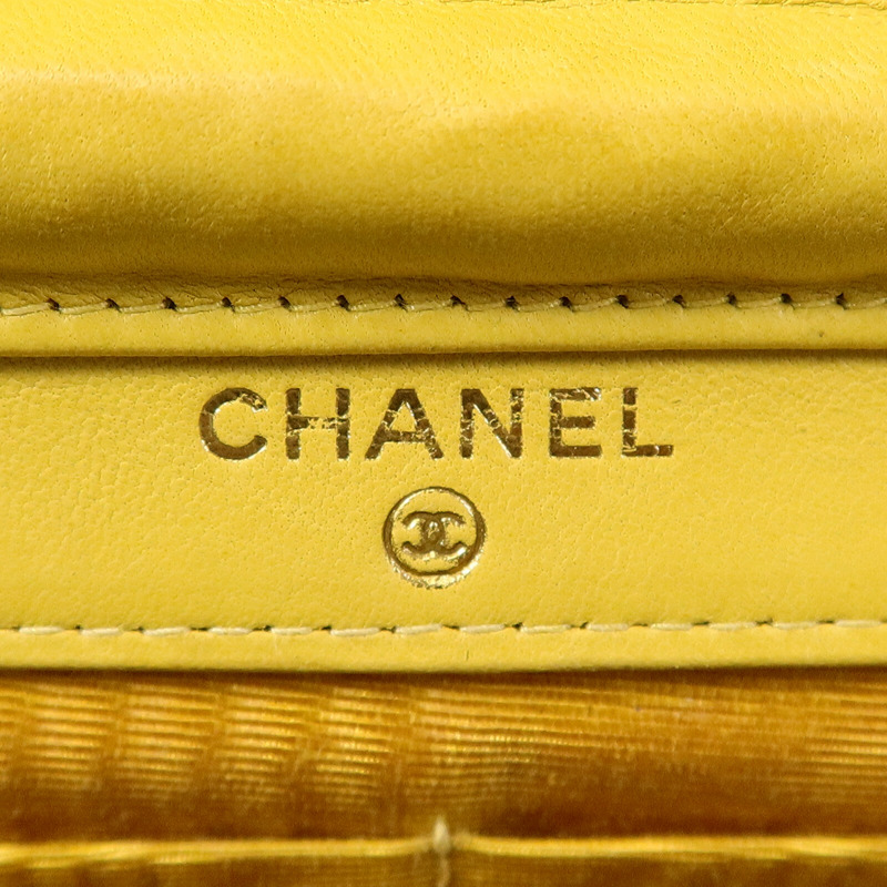 CHANEL 牛皮皮革Wallet On Chain鏈帶肩背袋-5