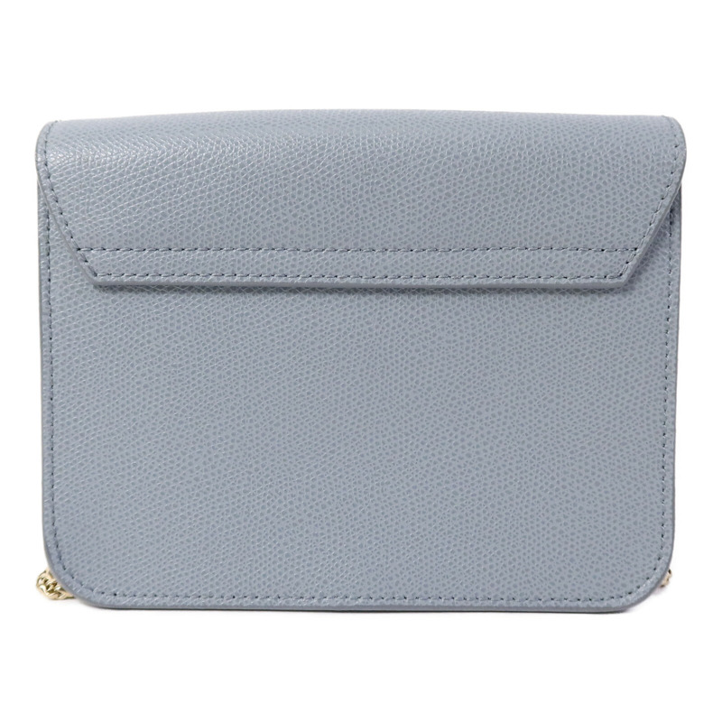 Furla 牛皮皮革Chain Shoulder鏈帶肩背袋-1