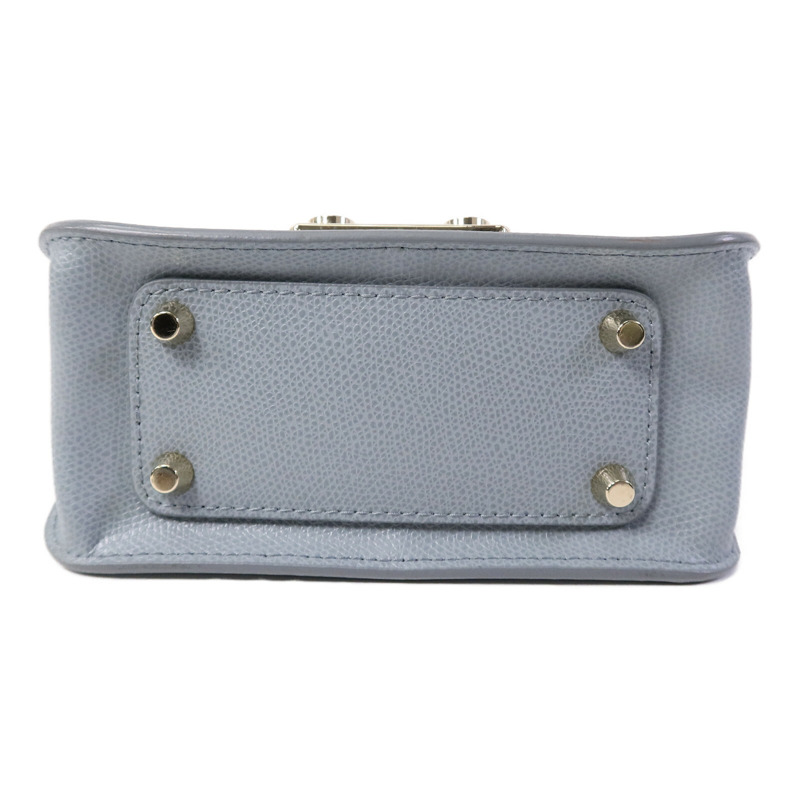 Furla 牛皮皮革Chain Shoulder鏈帶肩背袋-3