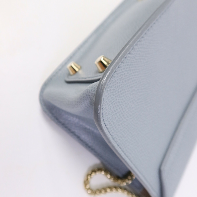 Furla 牛皮皮革Chain Shoulder鏈帶肩背袋-12