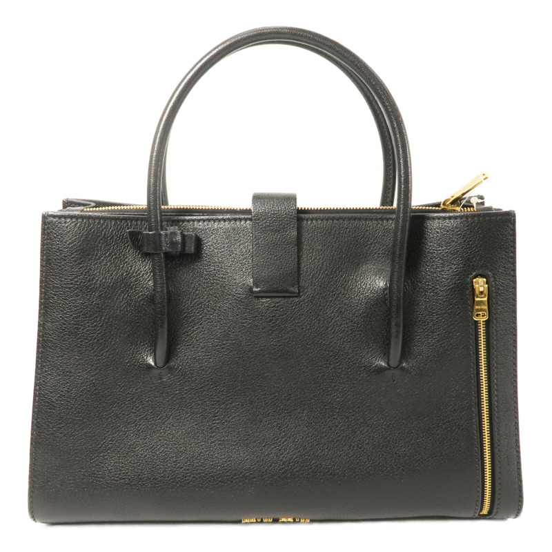 Miu Miu 牛皮皮革2 Way Bag手挽肩背兩用袋-1