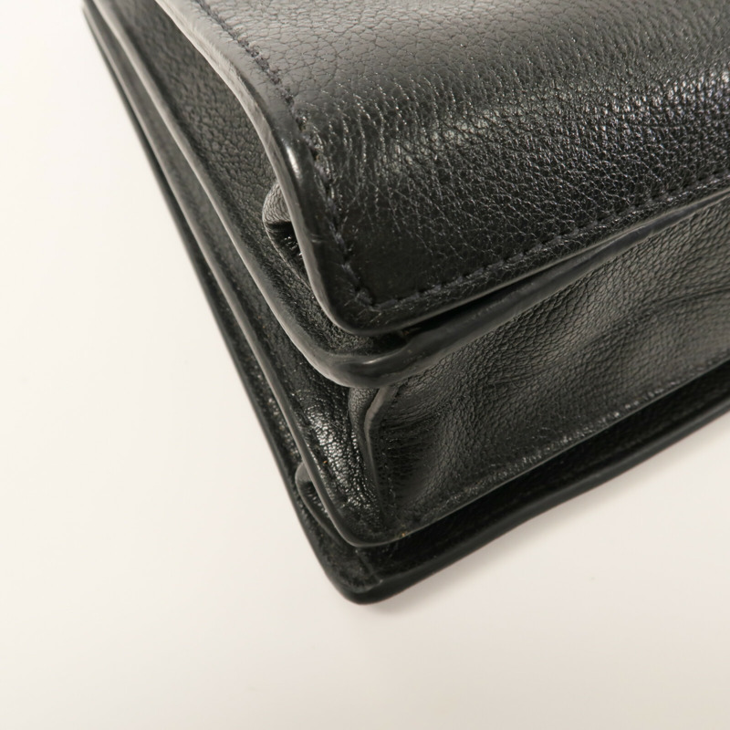 Miu Miu 牛皮皮革2 Way Bag手挽肩背兩用袋-12