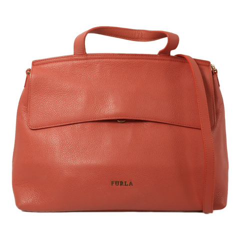 Furla 牛皮皮革2 Way Shoulder Bag手挽肩背兩用袋
