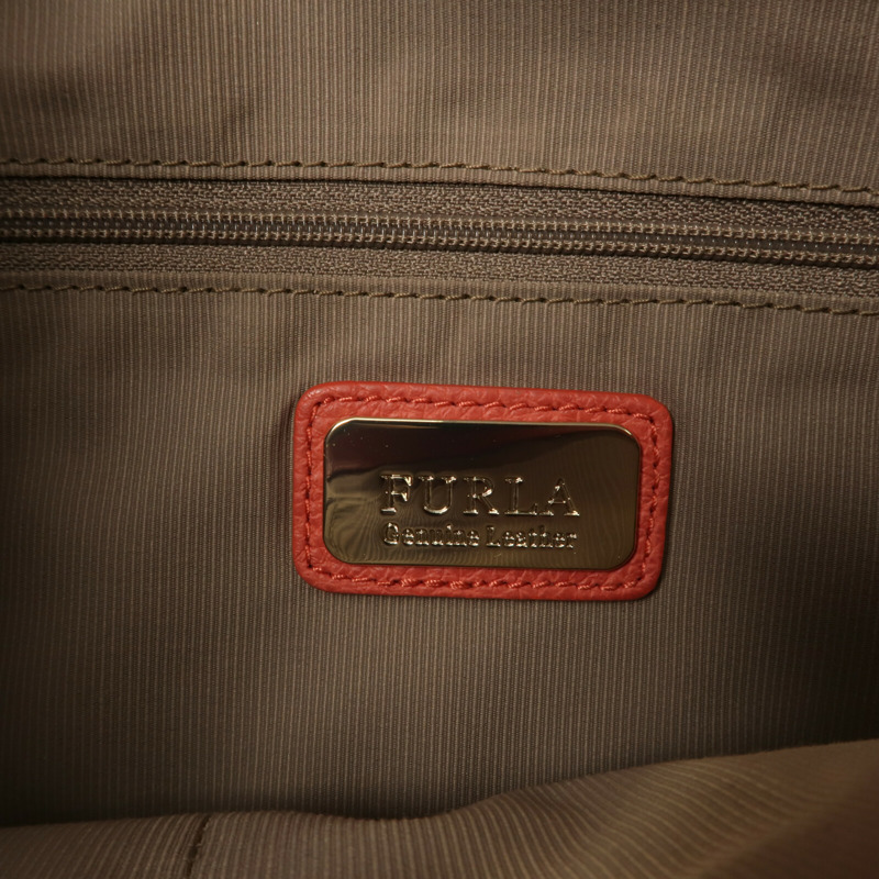 Furla 牛皮皮革2 Way Shoulder Bag手挽肩背兩用袋-5