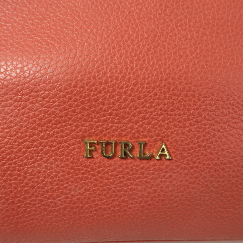 Furla 牛皮皮革2 Way Shoulder Bag手挽肩背兩用袋-6