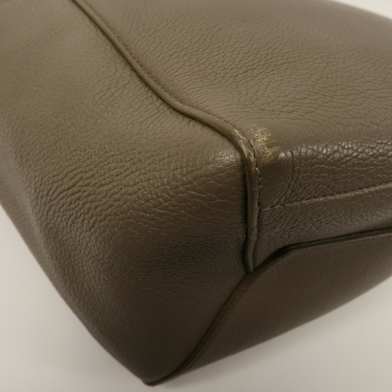 CELINE 牛皮皮革Sangle Bucket Large肩背袋-10