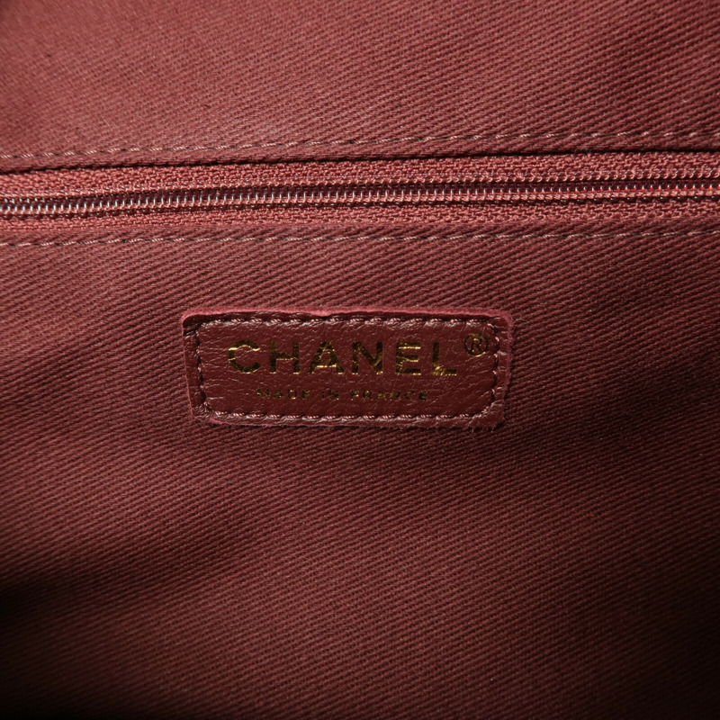 CHANEL 牛皮皮革Business Affinity Backpack鏈帶背包-6