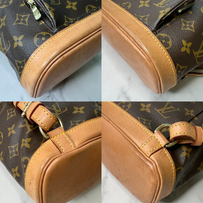 LV 老花小號雙肩後背包-8