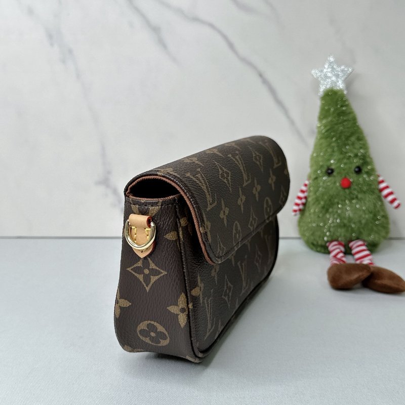 LV 全新Ivy老花麻將包-3