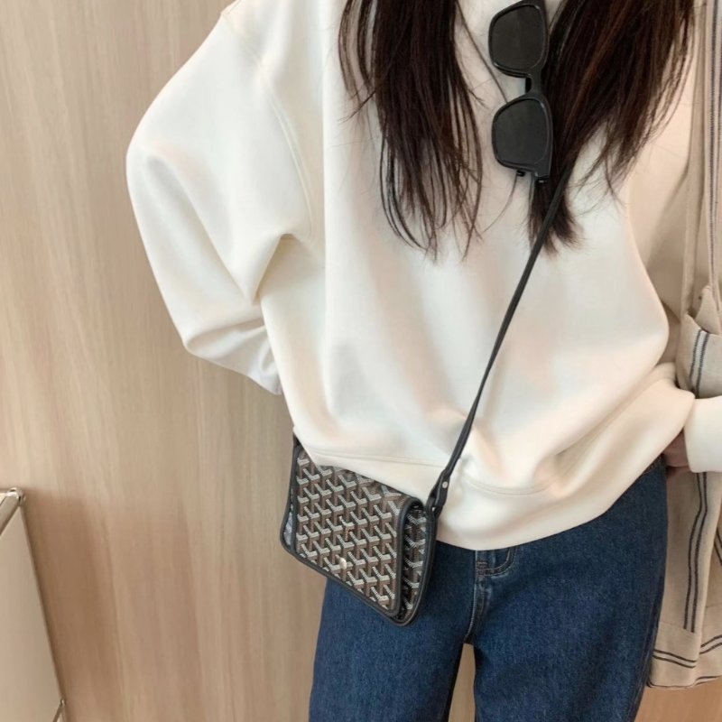 【現貨】Goyard 超級搶手 黑黑 信封包 郵差包 小包當道-3