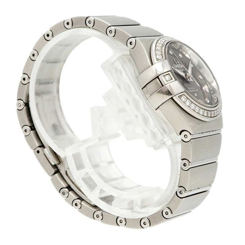 歐米茄星座系列 123.15.27.20.56.001 棕色錶盤女士腕錶-2