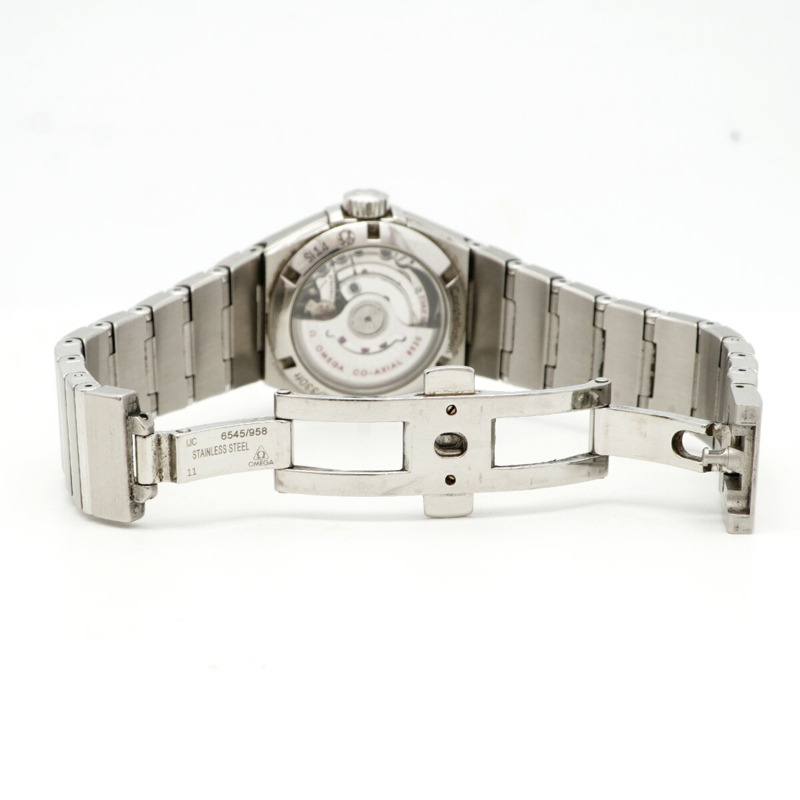 歐米茄星座系列 123.15.27.20.56.001 棕色錶盤女士腕錶-3