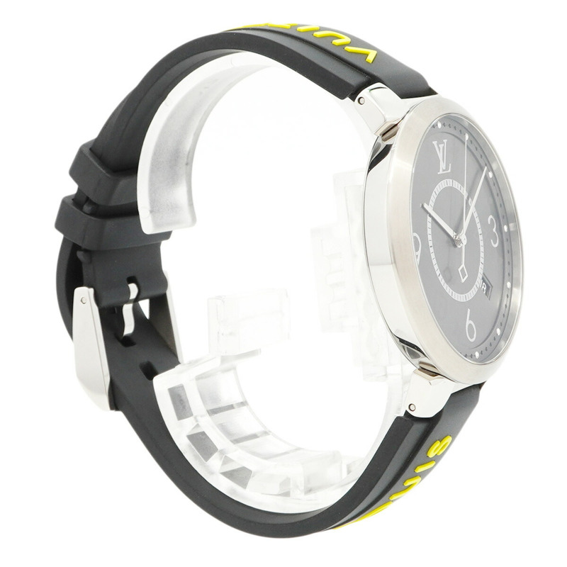 路易威登 Tambour Q1DM0 灰色錶盤男士腕錶-2