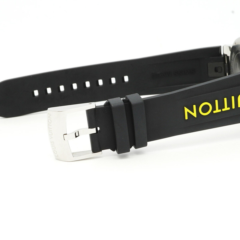 路易威登 Tambour Q1DM0 灰色錶盤男士腕錶-3