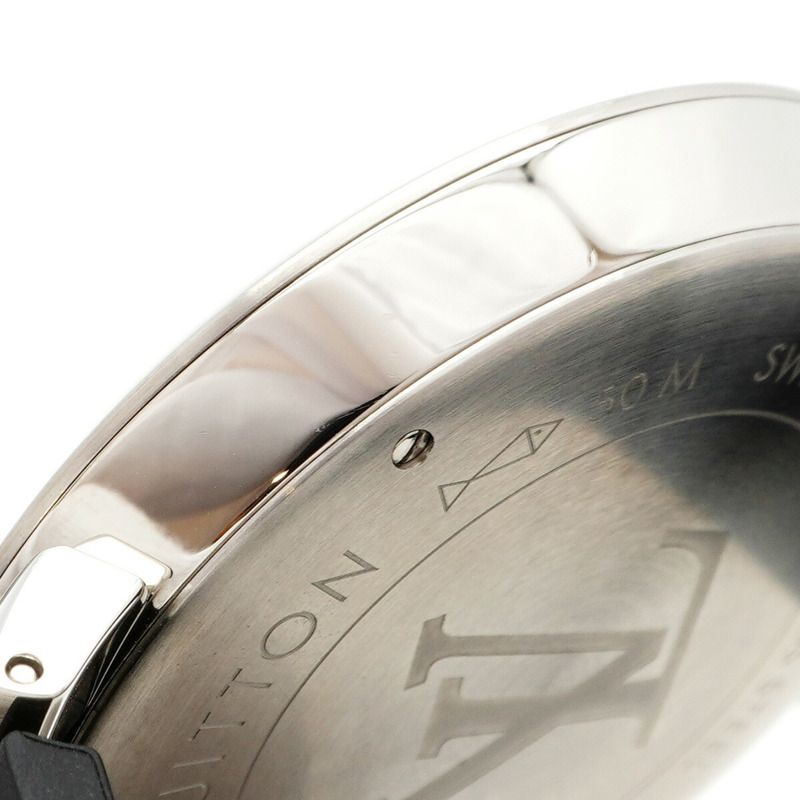 路易威登 Tambour Q1DM0 灰色錶盤男士腕錶-5