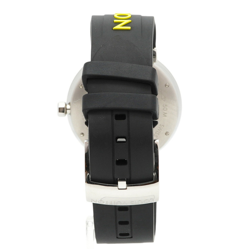 路易威登 Tambour Q1DM0 灰色錶盤男士腕錶-6