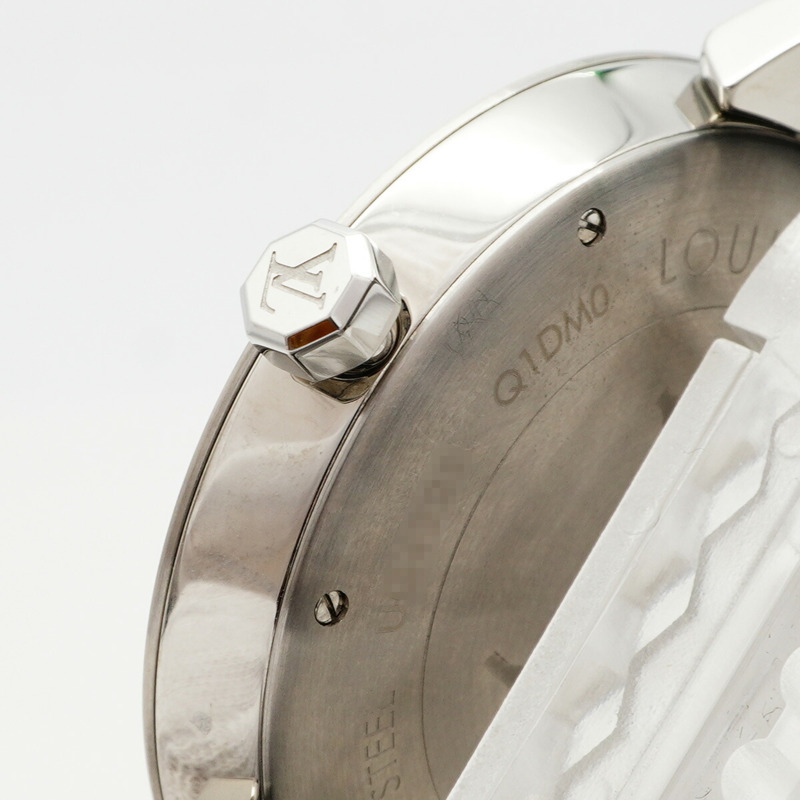路易威登 Tambour Q1DM0 灰色錶盤男士腕錶-7
