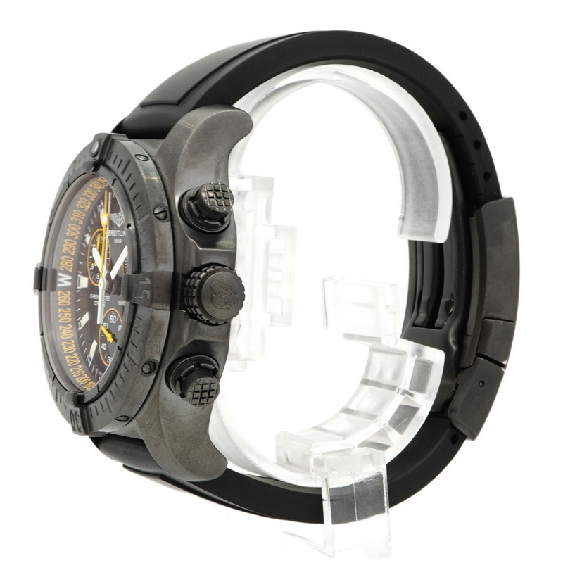 百年靈復仇者海狼計時腕錶 M73390 黑色錶盤男士腕錶-1