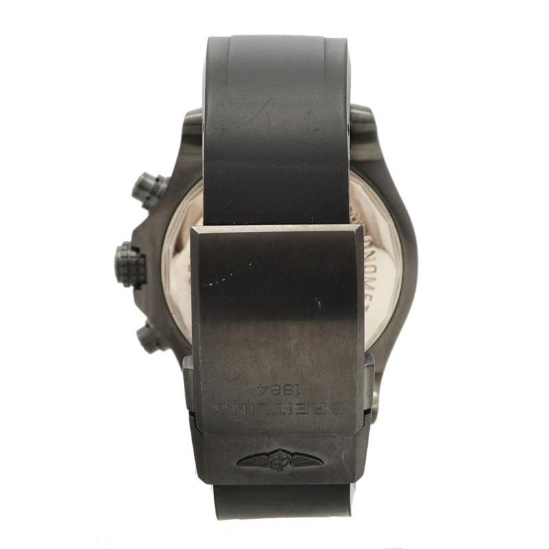 百年靈復仇者海狼計時腕錶 M73390 黑色錶盤男士腕錶-6