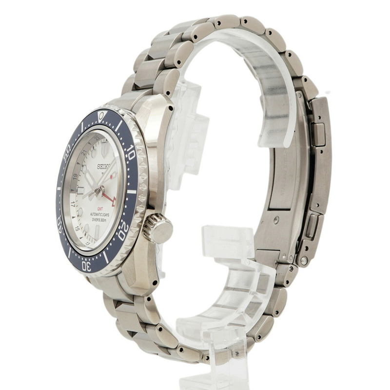 精工 Prospex SBEJ029 6R54-00P0 銀色錶盤男士腕錶-1