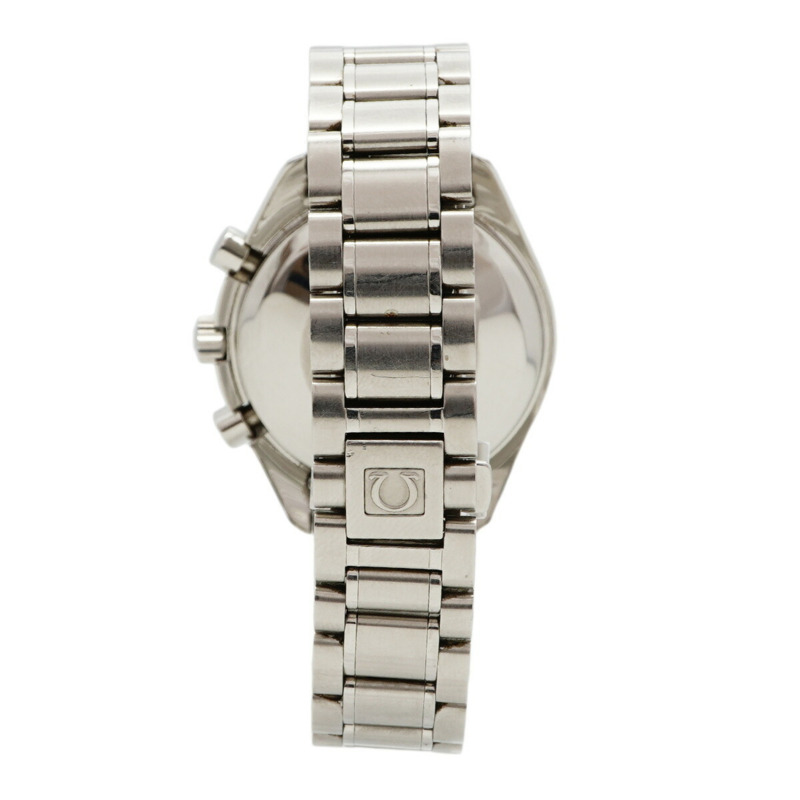 歐米茄超霸系列3523.30銀色錶盤男士腕錶-7