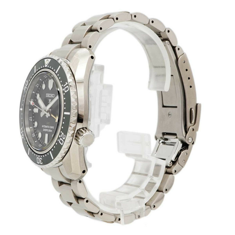 精工 Prospex SBEJ009 6R54-00D0 綠色錶盤男士腕錶-1