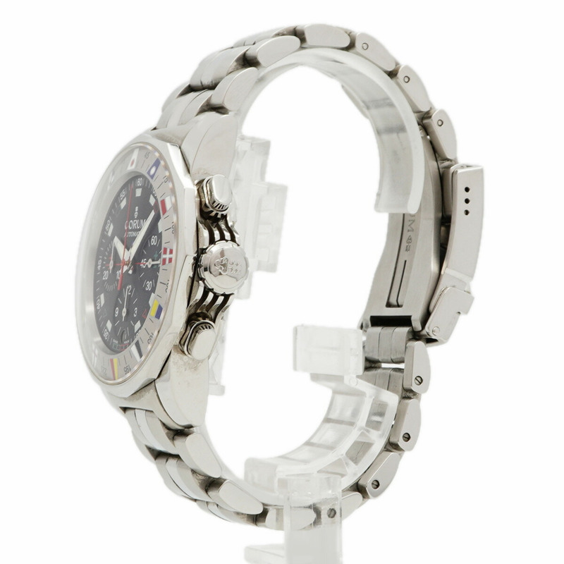 崑崙海軍上將盃系列 985.630.20 黑色錶盤男士腕錶-1