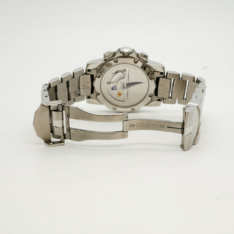 崑崙海軍上將盃系列 985.630.20 黑色錶盤男士腕錶-3