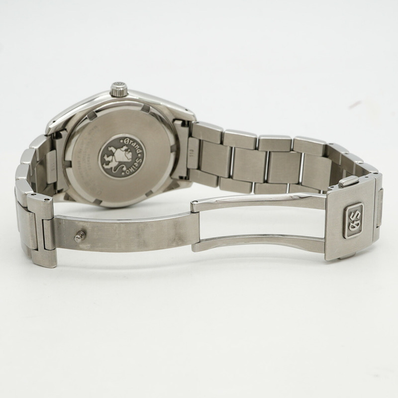 精工 Grand SBGX263 9F62-0AB0 銀色錶盤男士腕錶-3