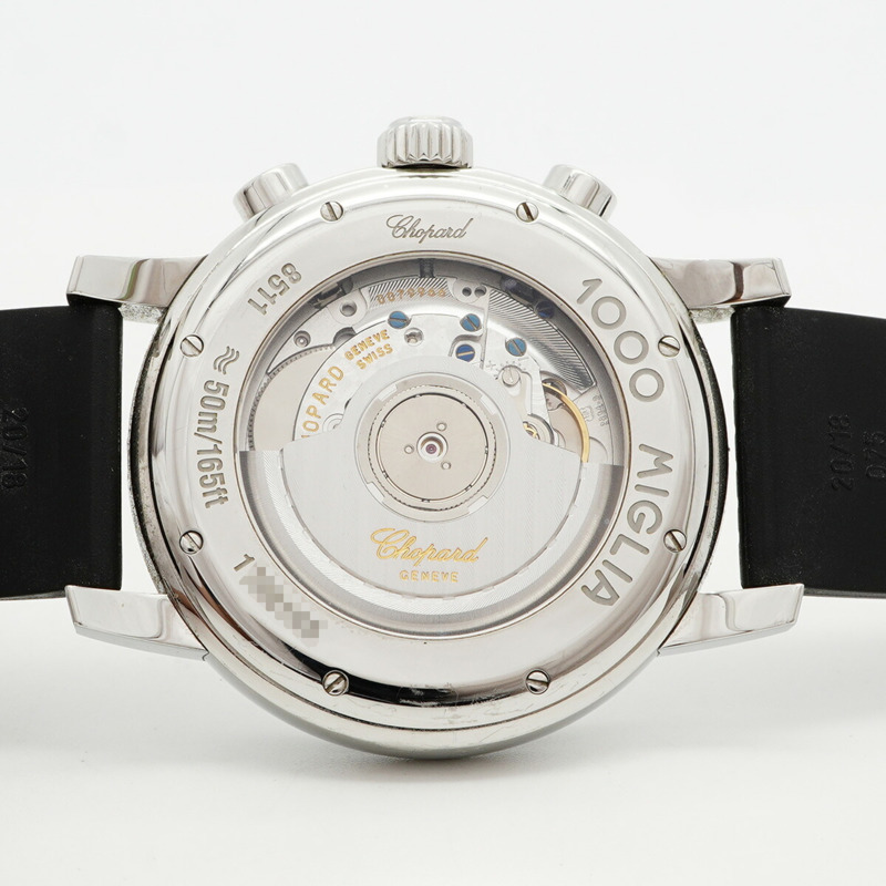 蕭邦 Mille Miglia 8511 銀色錶盤男士腕錶-4