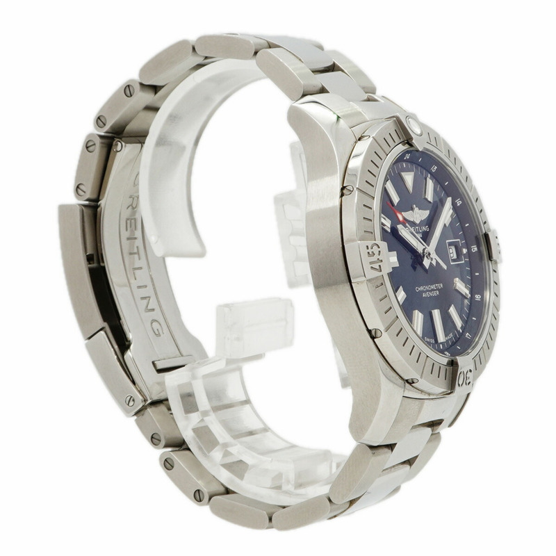 百年靈復仇者日本限量版（100枚）A17318黑色錶盤男士腕錶-2