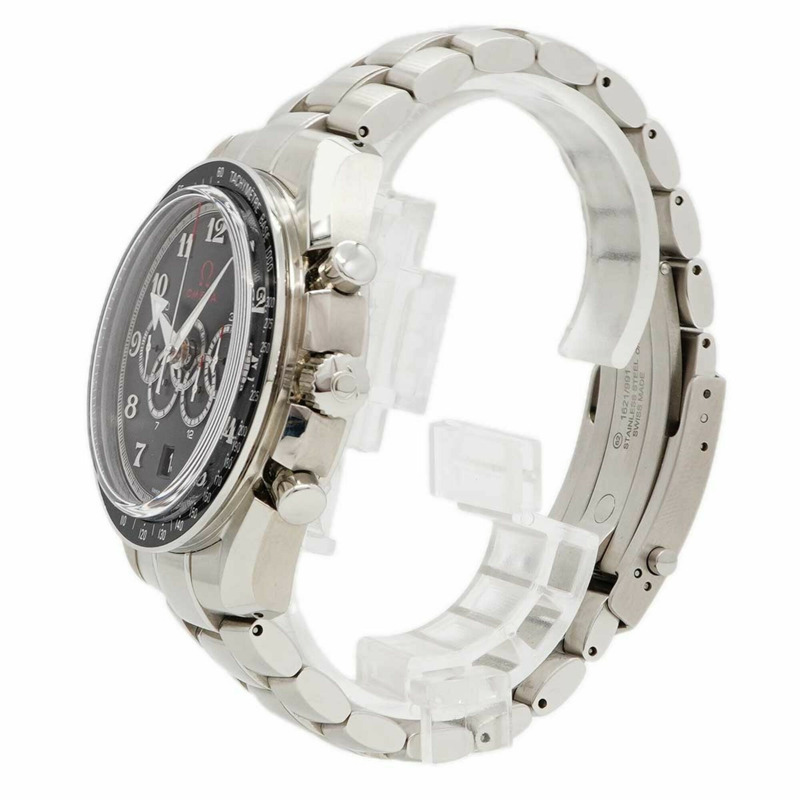 歐米茄超霸系列 321.30.44.52.01.002 黑色錶盤男士腕錶-1