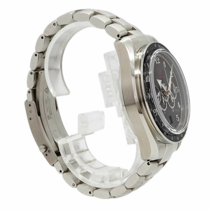 歐米茄超霸系列 321.30.44.52.01.002 黑色錶盤男士腕錶-2