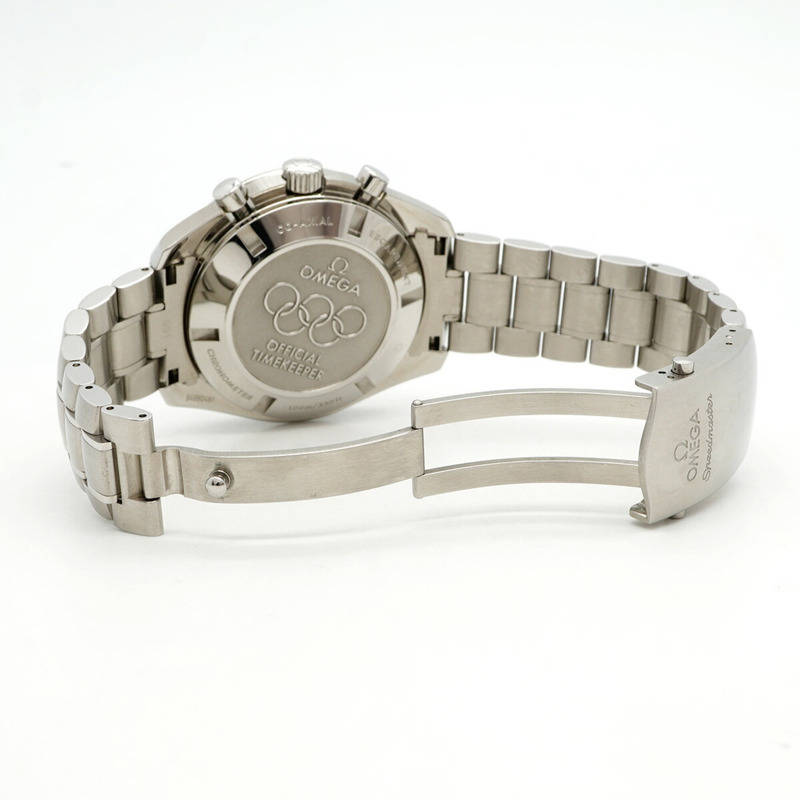 歐米茄超霸系列 321.30.44.52.01.002 黑色錶盤男士腕錶-3