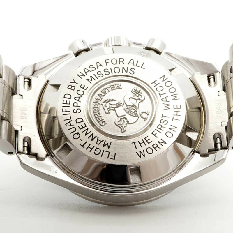 歐米茄超霸系列3570.50黑色錶盤男士腕錶-4