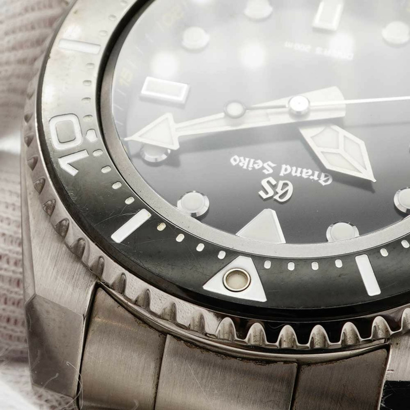 精工 Grand SBGX335 9F61-0AL0 黑色錶盤男士腕錶-6